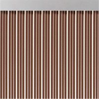 Rideau en plastique pour portes extérieures, modèle Tape S-350, couleur marron, 90x210cm - M63569 Acudam
