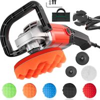 Xpotool – Polisseuse 1200W 3000 tr/min – 6 niveaux de vitesse – Disque Ø180 mm – Construction résistante aux chocs – Pour polissage et ponçage