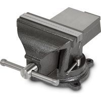 Eberth – Étau pour perceuse à colonne 150mm – Enclume intégrée – Rotation 360° – Mâchoires durcies échangeables – Pour perçage et fraisage précis