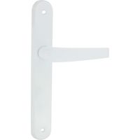 Avoriaz Aluminium Blanc Poignée De Porte Aluminium époxy Blanc - Dt 2000