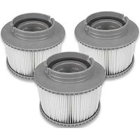 Filtre,Cartouches de Filtre de Piscine,Filtre Cartouches de Rechange de Filtre pour Baignoire,Spa,Piscine (3PCS)