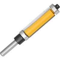 6.35mm Routeur de Garniture Affleurante Roulement Haut et Bas Routeur à Coupe Droite Flush Trim Pattern Router Pour le Travail du Bois 38mm Lame