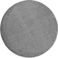 Tapis Rond uni de Salon Chambre Relax Sobre et Epuré (Anthracite - 120x120cm)