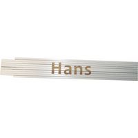 Zollstock Hans 2 m weiß Zollstock
