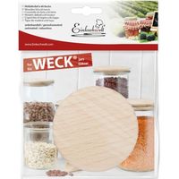 Weck-Deckel für Küchengläser, mehrfarbig, einzigartig
