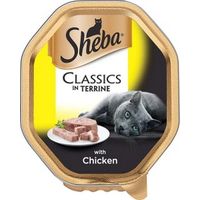 Sheba Alutray Classics Terrine Chicken 85g PK22 - 717537