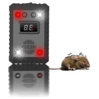 Répulsif anti-martres, répulsif à ultrasons haute fréquence pour voitures, répulsif anti-souris et anti-rats pour moteurs de voiture, répulsif anti-pigeons avec lumière clignotante, protégez votre voi