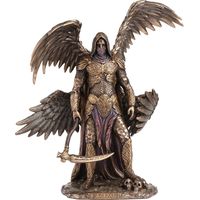Azrael Erzengel des Todes, mythologische Figur aus Bronze für die Dekoration der klassischen Sammlung