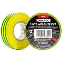 Pacchetto. 10 rotoli di nastro isolante di messa a terra 19mm x20mt miarco