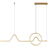 LAMPADA A SOSPENSIONE A LED TOOLIGHT HJ022-CP 20 GOLD