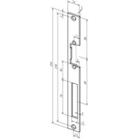 ASSA ABLOY Cerradura plana 338 acero galvanizado corta B.24xL.250mm DIN Izquierda/Derecha - -33841