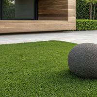 Césped Artificial rollo 2x10mMullido 30mmSuaveIgnífugo-Drenaje