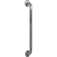 Bathroom Grab Bar Rail 600mm Support Safety Handle Curved Chrome Finish BPL