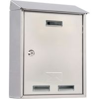 CASSETTA POSTALE C/TETTO 3100X INOX 25X10X30 CM