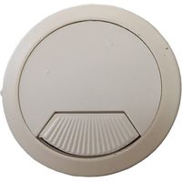 BOCCHETTA PASSACAVI D 60 MM PLASTICA GRIGIO Q.TA 20