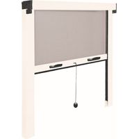 Mosquitera enrollable, blanca, 140 x 140 cm