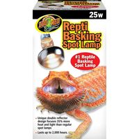 Lampe zoo med repti basking spot 60W doppelte patentierte Reflektor