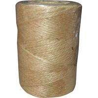 Corderies Tournonaises – Ficelle jute 2mm x 400m – Résistance 32kg – 100% biodégradable – Pour attacher et soutenir plantes