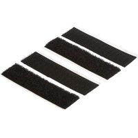 4 schwarze Klettstreifen innen SCOTCH L.7,6 x B.19 mm SCOTCH