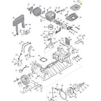 FILTRE À AIR KZ (PLAST.) 848C918311 - ORIGINAL STIGA - 6995146