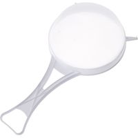Chef Aid - Colino in plastica con Rete in Nylon, 15 cm, Bianco