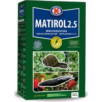 MATIROL 2.5 MOLLUSQUITICO Anti Limacos, Controllo di lumache e lumache - Caso 500 Gr