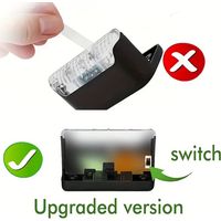 Lot de 16 lampes solaires pour terrasse — Lampes étanches pour escaliers, garde-corps de patio et marches (Blanc chaud)