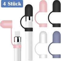 ApplePencil cap anti-rope loss (1 generation)- Black, white, pink, blue and gray