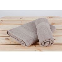 Duschtuch 100% Baumwolle 70x140cm Saunahandtuch Badetuch Handtücher Badetücher Taupe