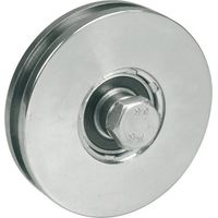 125 Round Groove Wheel