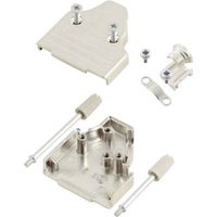 MH Connectors MHDM35-9-K 6560-0139-11 Guscio SUB-D Numero Poli (num): 9 Metallo 45 ° Argento 1 pz.