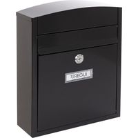 Arregui – Boîte aux lettres en acier S – Extérieure individuelle étanche – Installation murale – Dimensions 28,5 x 24 x 9,5 cm – Résistante aux intempéries