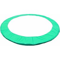 royaluxe - Housse De Trampoline pour Enfants Pare-Chocs De Couverture De Ressort éponge Tampon épaissie en PVC Assurer La Sécurité,Vert,10FT,