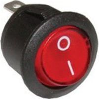 Rot leuchtender Aus-(Ein)-Wippschalter 10a R13112bf02br2n2