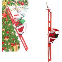 Santa's Electric Climbing Ladder, Christmas Decoration Gift
