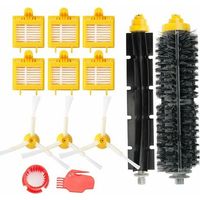 royaluxe -Remplaçant Brosse Kit Pièces accessoires pour iRobot Roomba série 700 760 761 765 770 772 776 780 785 786 790-Un Kit de 13