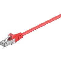 Goobay 95539 cable de red Rojo 1,5 m Cat5e F/UTP (FTP)