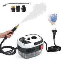 GARRYFIZH Nettoyeur Vapeur à Main, Steam Cleaner 1500W, Nettoyant Vapeur Haute Pression, Nettoyeur Vapeur électriques pour la Maison, Machine a Nettoyage Vapeur pour Cuisine, Sols, La Voiture, Fenêtre