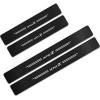 (Pour 370Z) Autocollants de seuil de porte pour Nissan Qashqai,Juke,Leaf,Micra,350Z,370Z,Armada,Elgrand,Kicks,Livina,NV200,Pathfinder,Serena,Versa