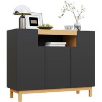 Sideboard,Drei Türen,Geeignet für Wohn- und Esszimmer ,Multifunktionales Aufbewahrungsmöbel.