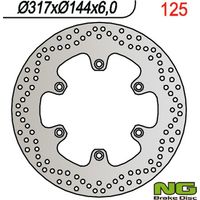Disco de freno Honda NTV 650, VF 750 C, ST 1100, VT 1100 (317x144x6)