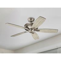 Deckenventilator MONARCH II Ø 132cm mit 2-farbigen Echtholzflügeln