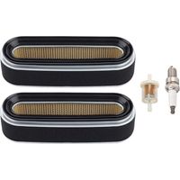 2 filtres à air pour tondeuse à gazon, filtre pour tondeuse à gazon Honda GXV16, filtre à air pour tondeuse à gazon Honda 196/HRJ216.-Crezuo