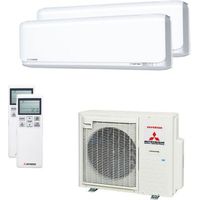 Klimaanlage Mitsubishi Heavy SRK35ZSX-WF + SRK50ZSX-WF + SCM80ZS-W - 8,09,3 kW KühlenHeizen