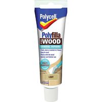 Polycell Polyfilla For Wood General Repairs Tube Light 330g
