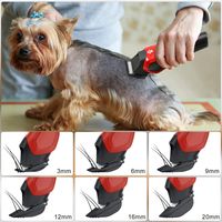 Dog Cat Pet Cutter Electric Shaver Pet Beauty Trimmer Cordless Rechargeable Kit Low Noise Professional Pet Hair Trimmer Kit - 3