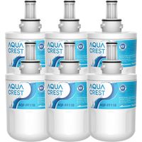 AQUA CREST DA29-00003G Filtre à Eau, Remplacement pour Samsung Aqua Pure Plus DA29-00003G-lot de 6