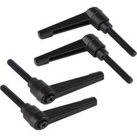 verstellbare Klemmgriffe M6, Schnellspannhebelgriff aus Stahl mit 32-mm-Bolzen