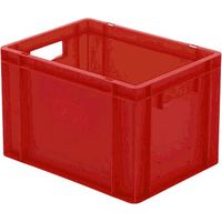 Transport-Stapelkästen, rot Maße in mm (BxTxH): 400 x 300 x 270