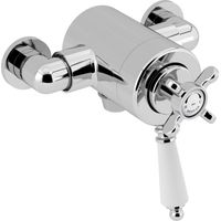 Bristan 1901 Traditional Exposed Concentric Shower Valve - Chrome - N2 CSHXVO C